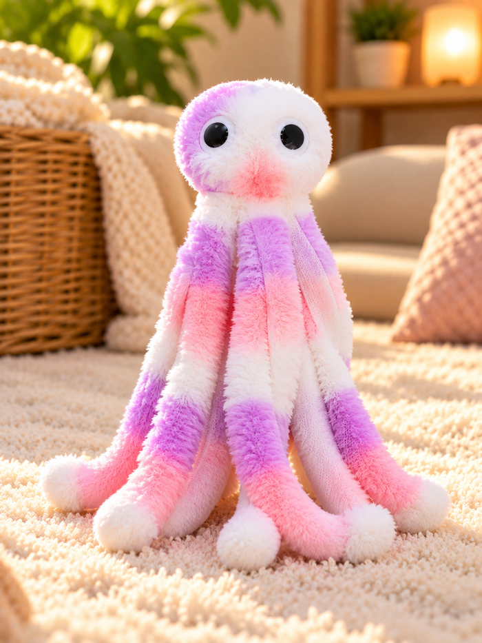 Pulpo Achuchable – Juguete de peluche para perros y gatos