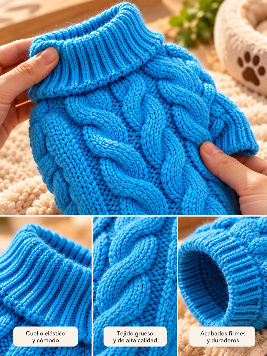 Jersey Nórdico Calentito – Jersey de punto para perros y gatos