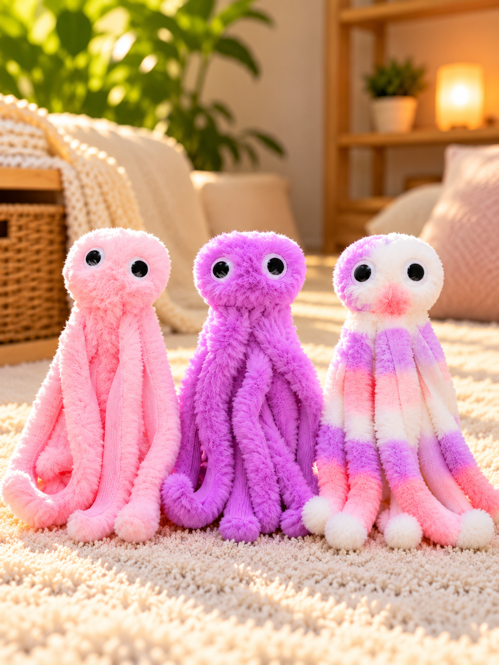 Pulpo Achuchable – Juguete de peluche para perros y gatos