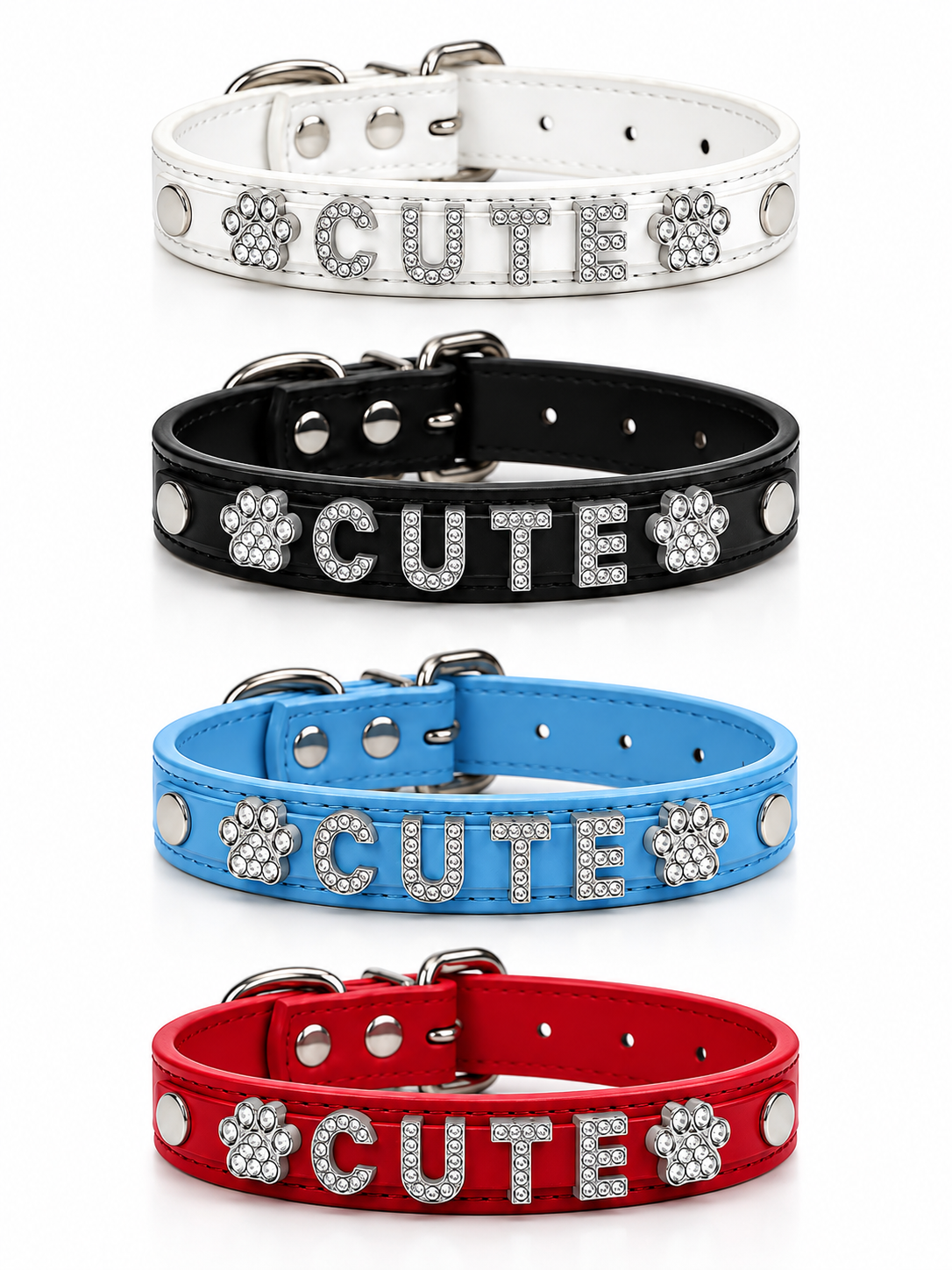 Collar Glam con letras de diamantes – Lleva su nombre en brillantes